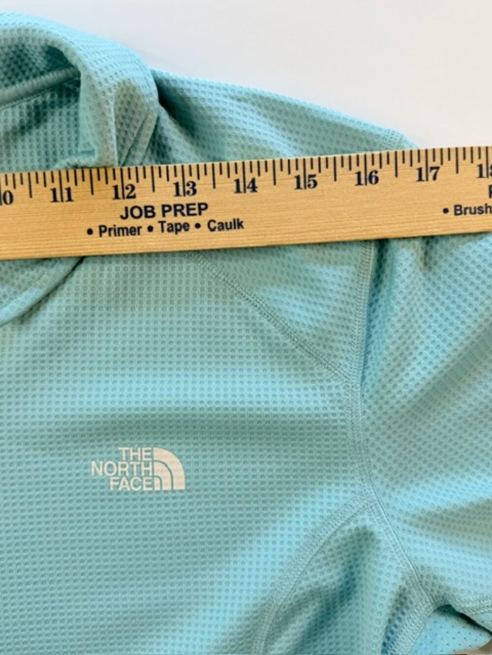 The North Face Vaporwick Cycling Jersey Women Extra Large Teal 1/4 Zip Polyester - Picture 7 of 10